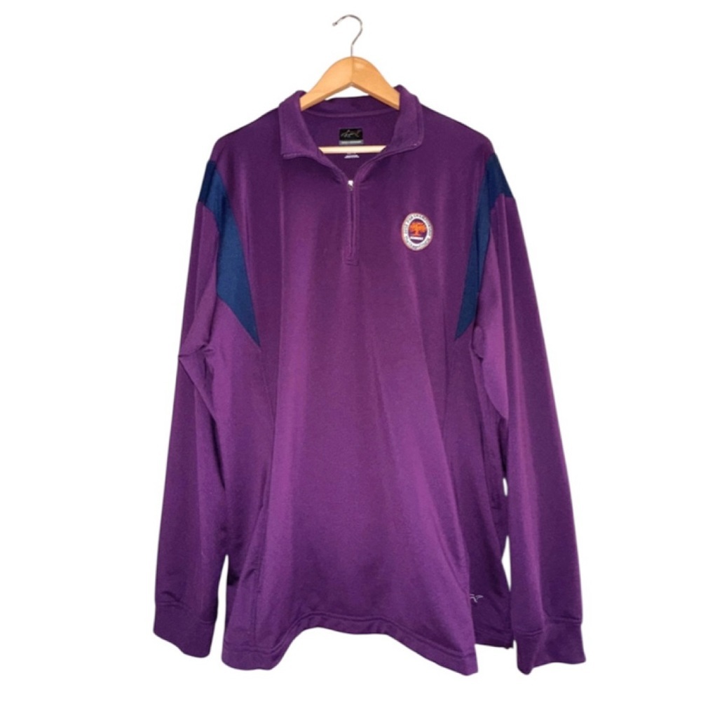 GREG NORMAN 2012 PGA Championship Quarter Zip Oceans Course Kiawah Golf Men XL - Picture 14 of 14